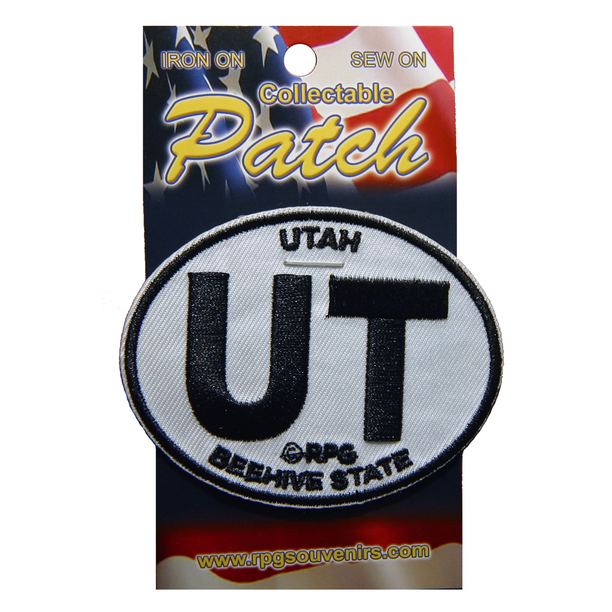 Utah Oval Patch