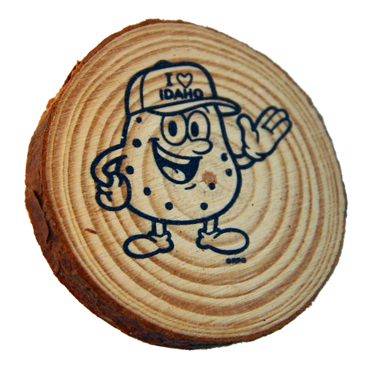 Idaho Wood Magnet