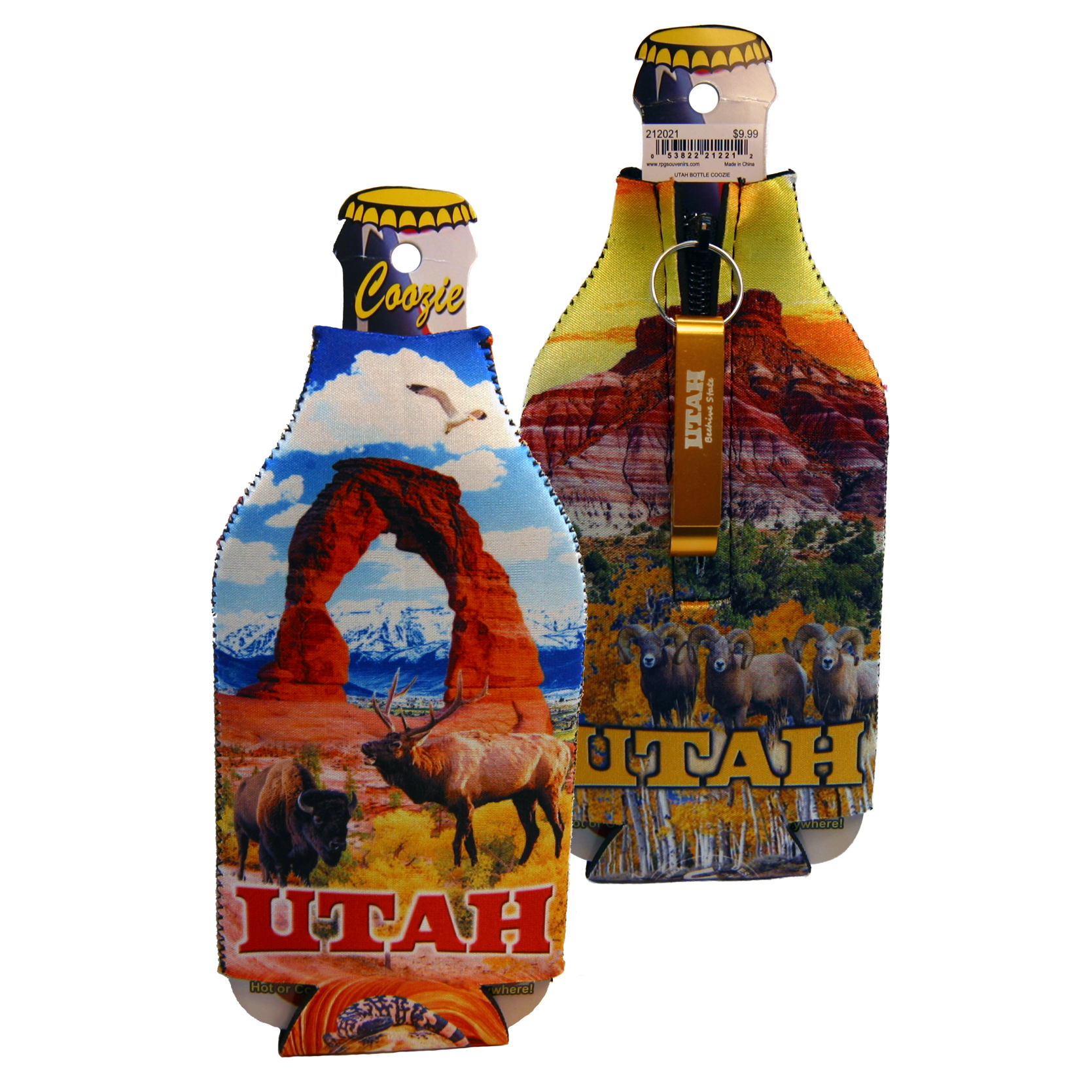 Utah Bottle Coozie