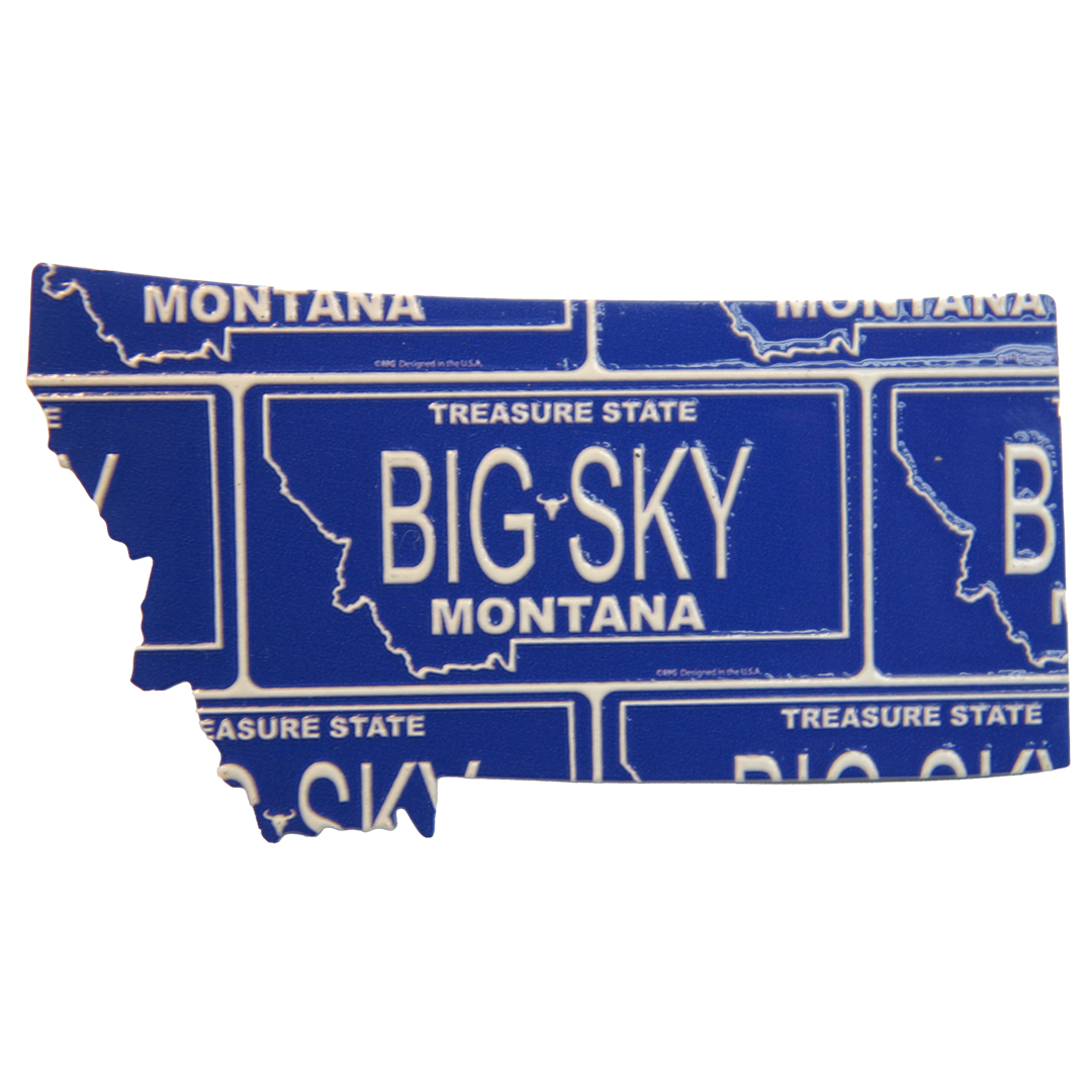Montana Acrylic State Shape Magnet