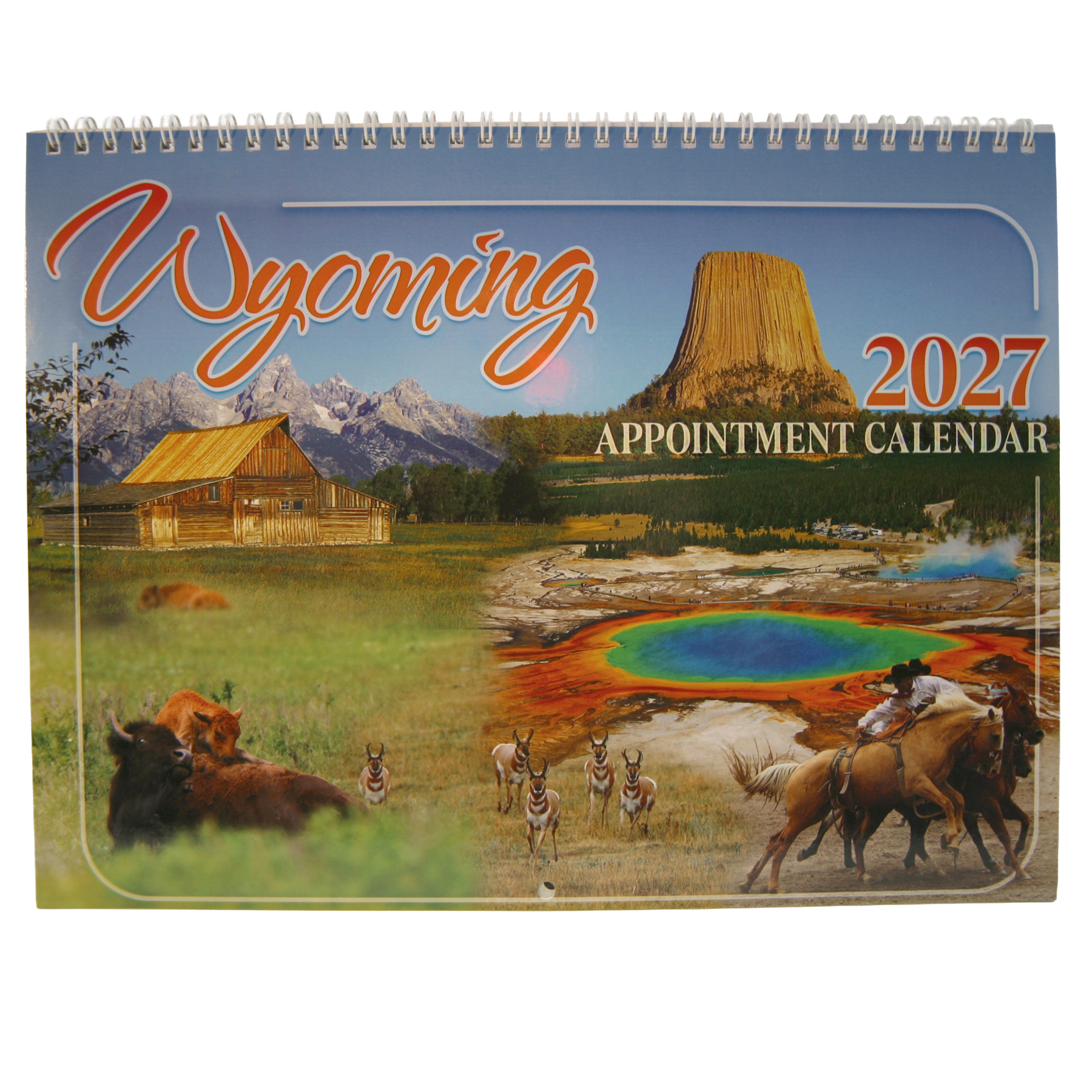 Wyoming 2027 Calendar