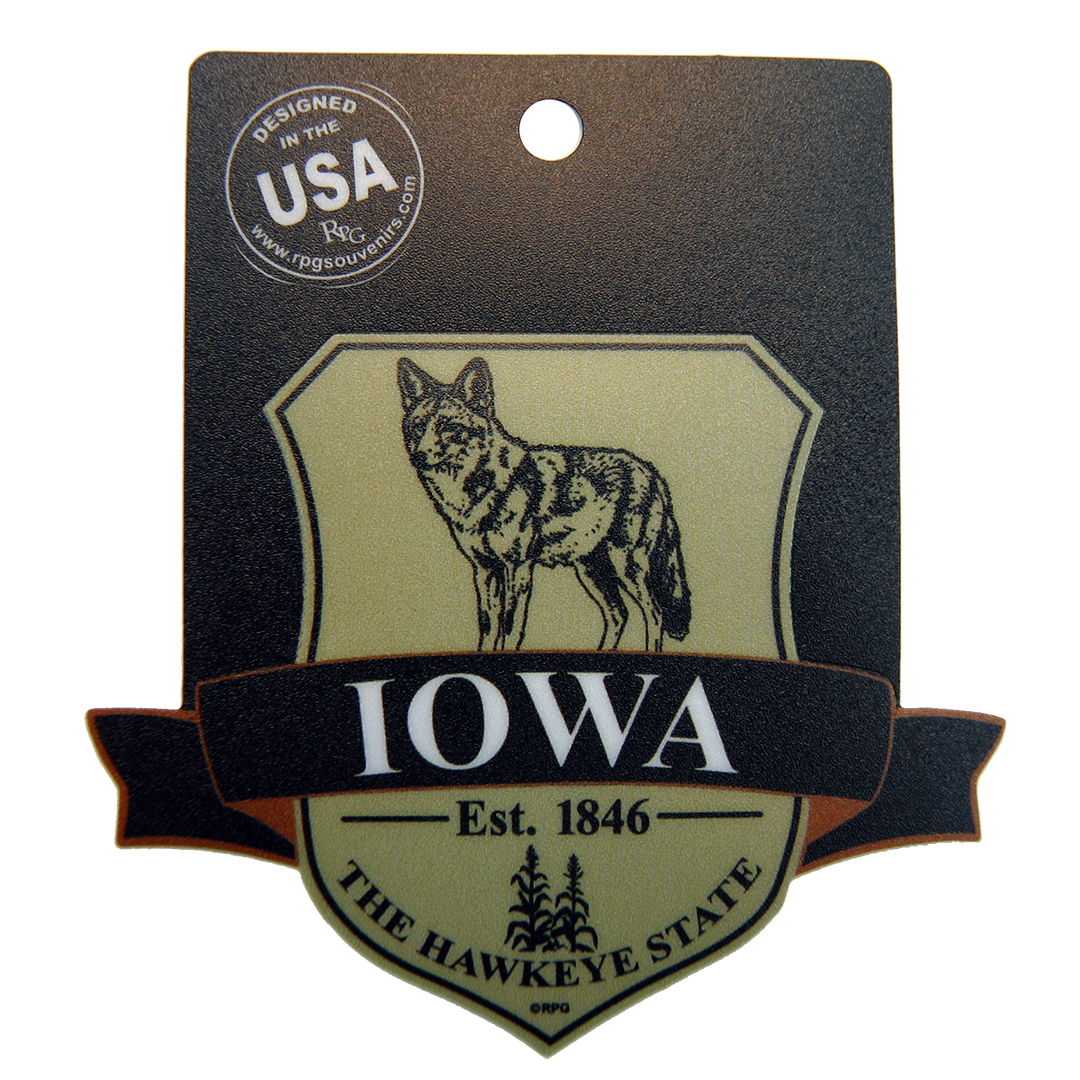 Iowa Shield Sticker