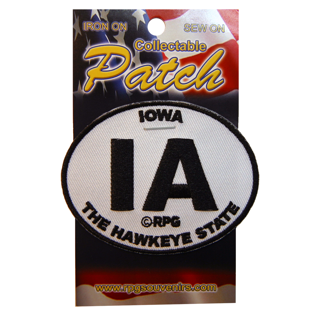 Iowa Oval Patch