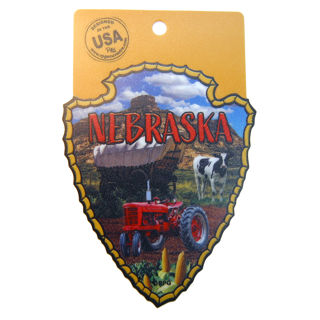 Nebraska Arrowhead Sticker