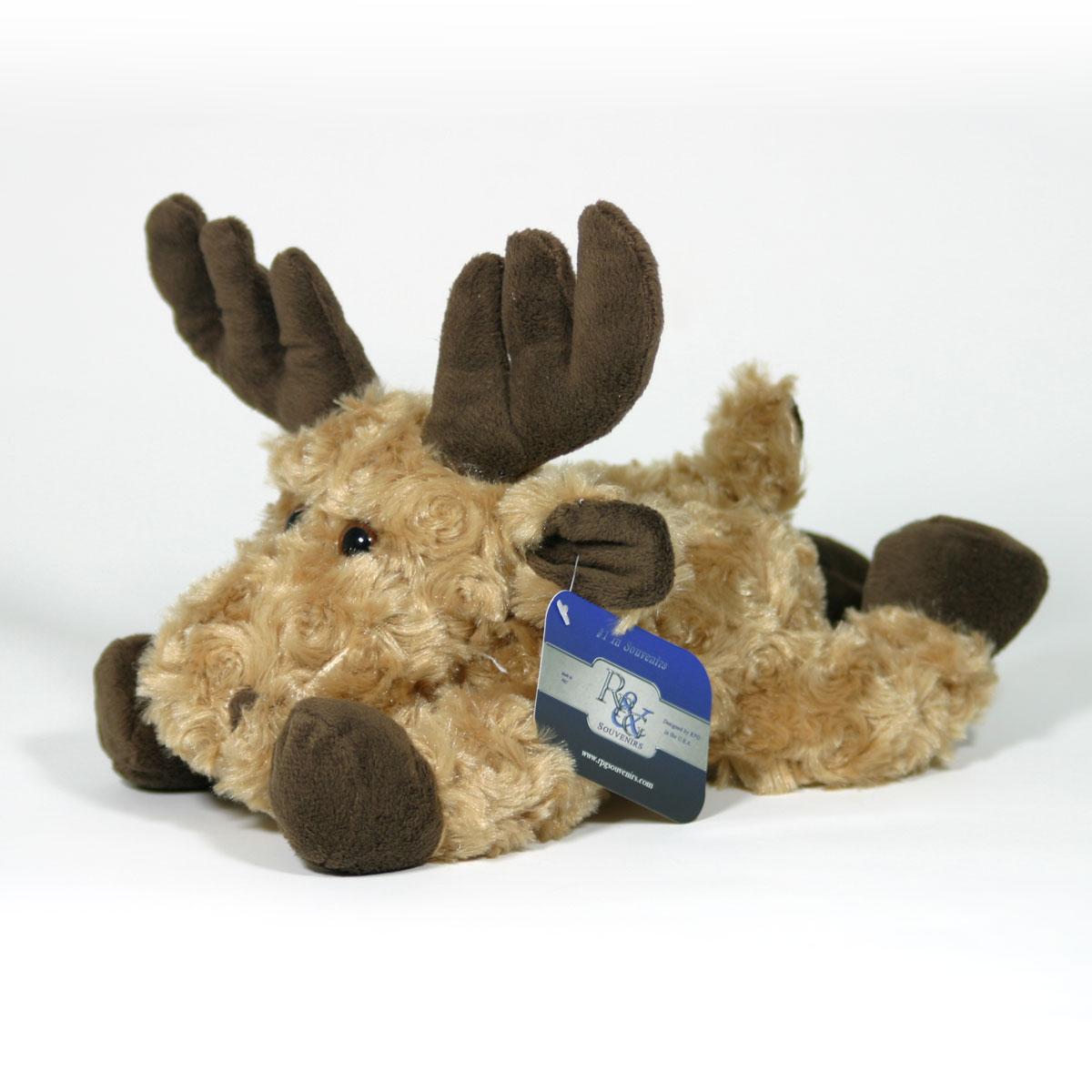 cuddly moose toy