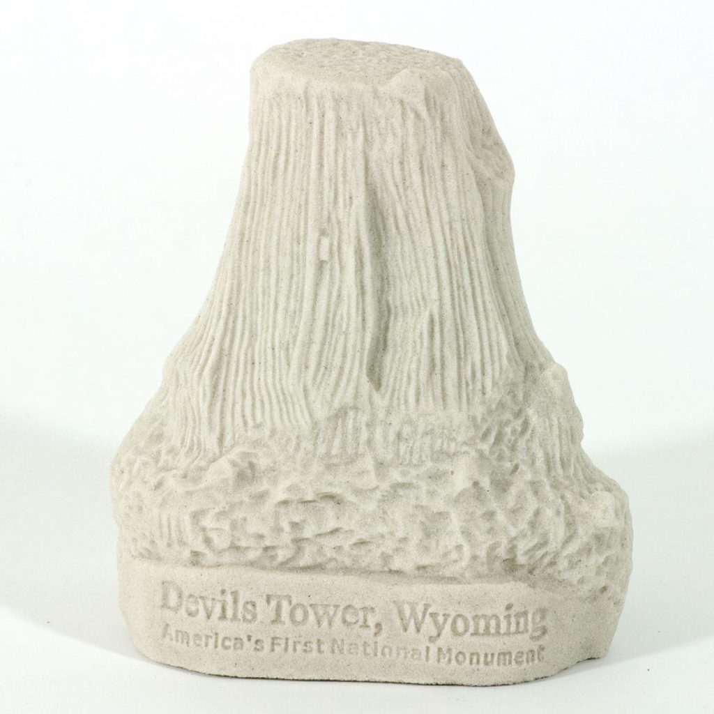 DEVILS TOWER USA SAND CASTING