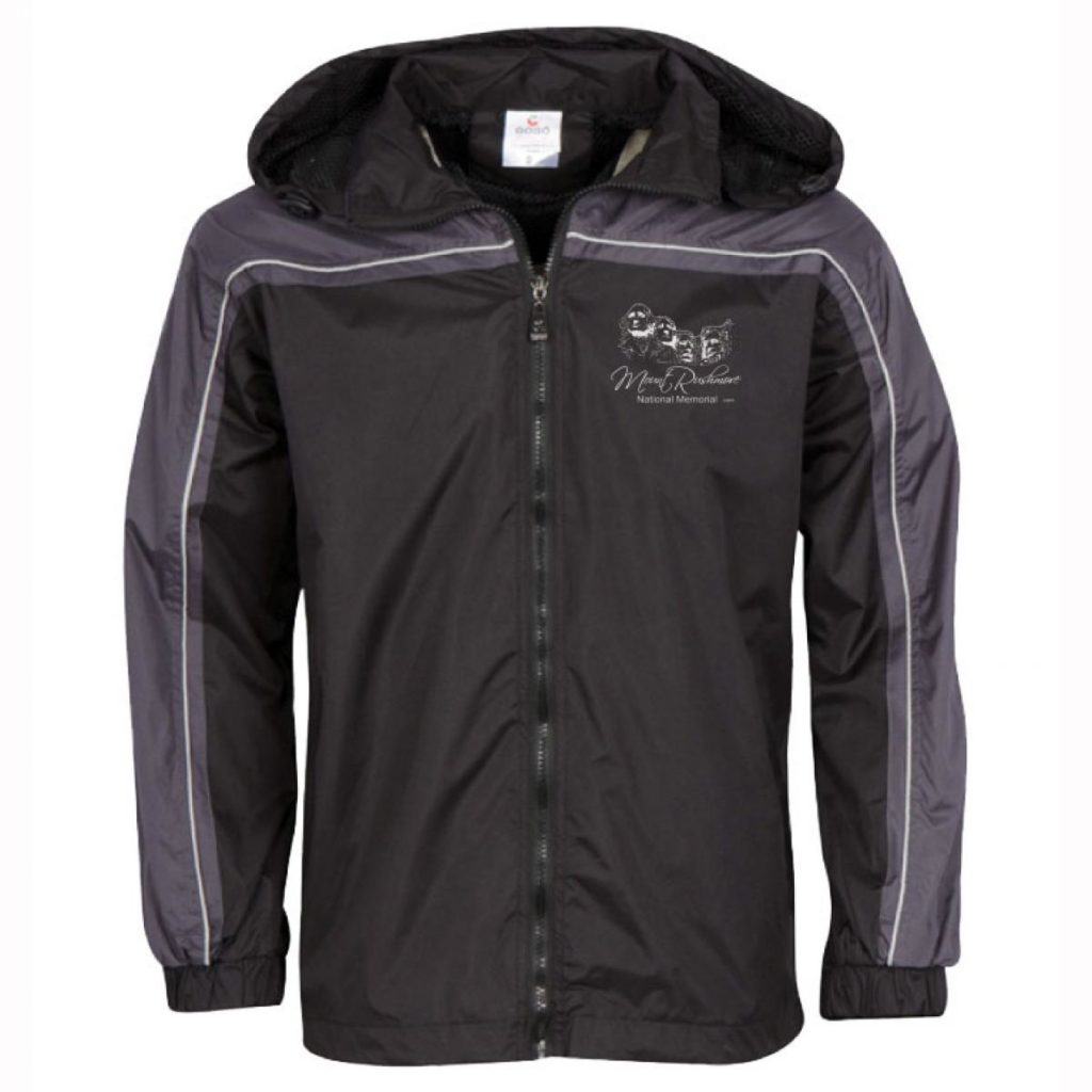 MOUNT RUSHMORE BLACK CHARCOAL JACKET