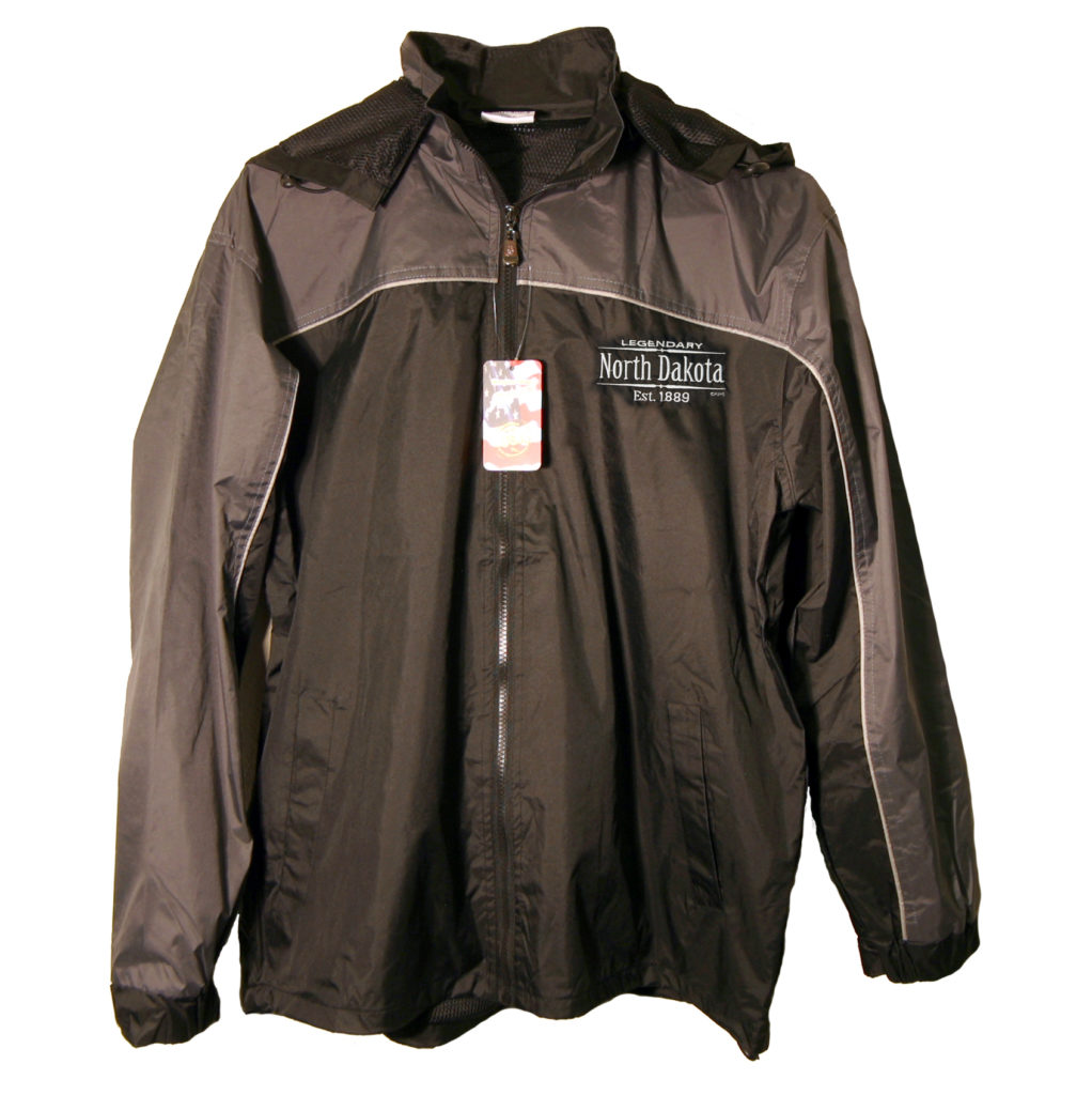 NORTH DAKOTA BLACK CHARCOAL JACKET