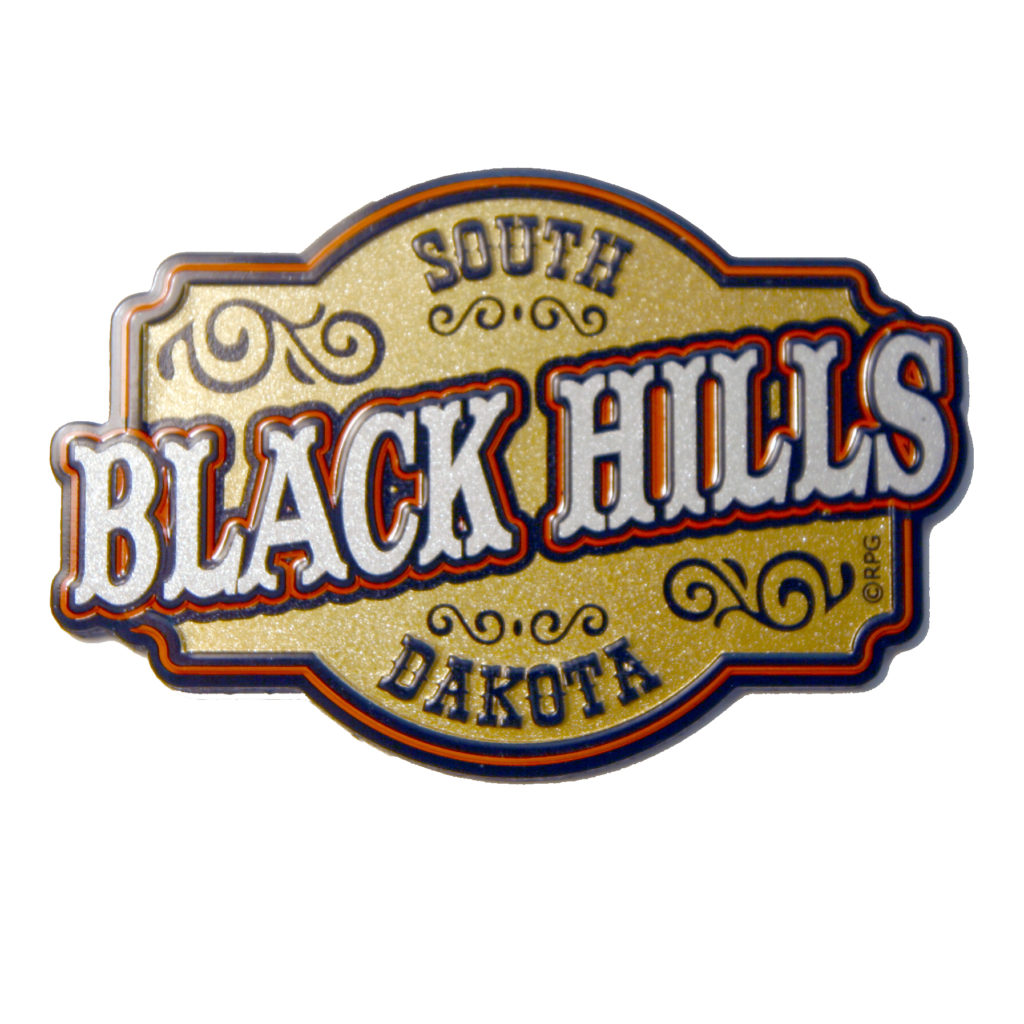 BLACK HILLS SPARKLE SCRIPT MAGNET