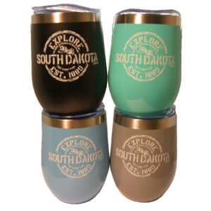 SOUTH DAKOTA WINE TUMBLER