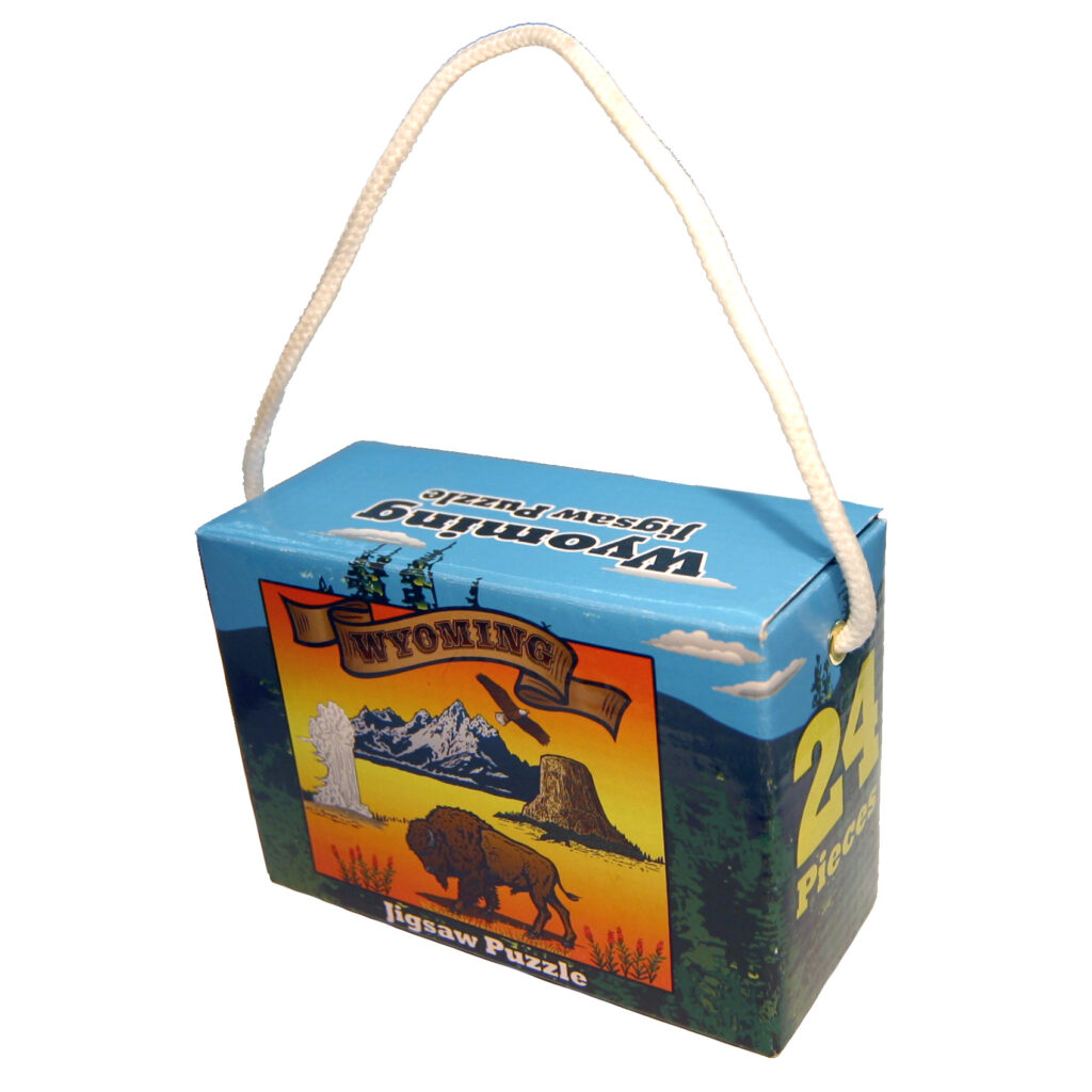 WYOMING 24 PIECE PUZZLE