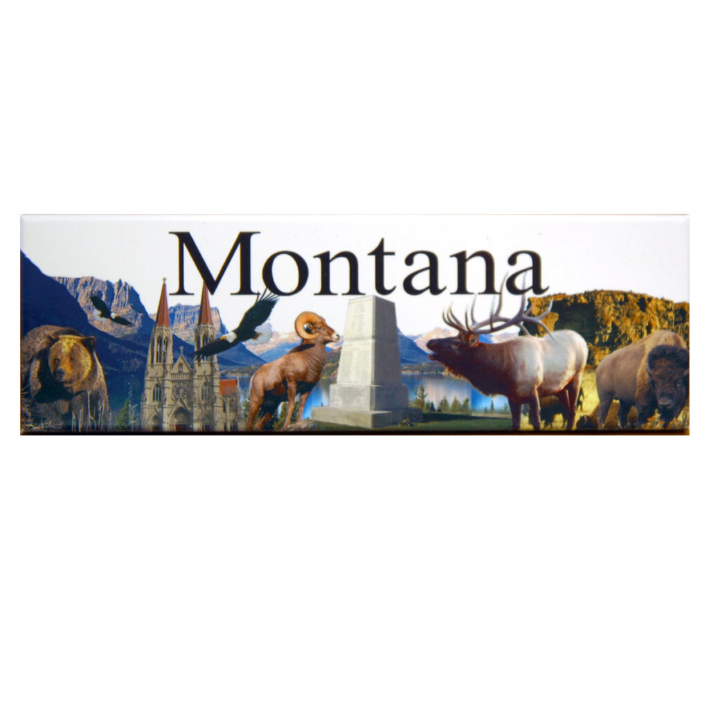 MONTANA CITY PANORAMIC MAGNET