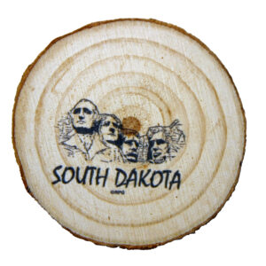 SOUTH DAKOTA WOOD MAGNET