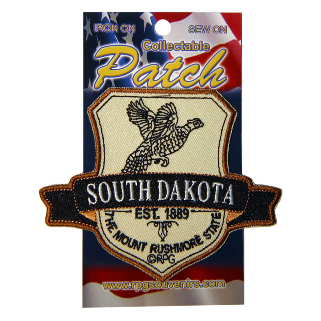SOUTH DAKOTA SHIELD PATCH