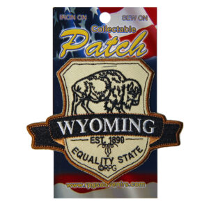 WYOMING SHIELD PATCH