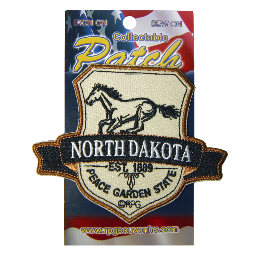 NORTH DAKOTA SHIELD PATCH