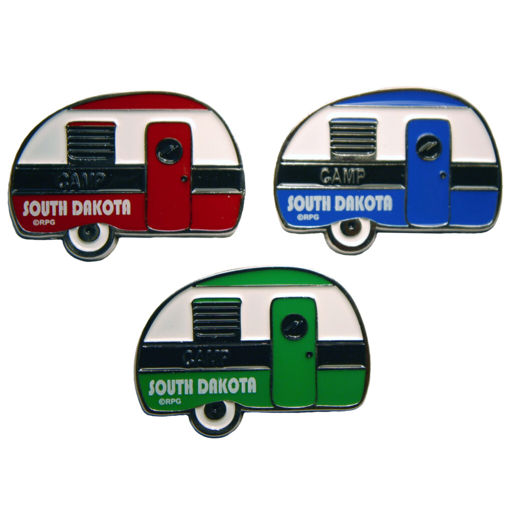 SOUTH DAKOTA CAMPER MAGNET
