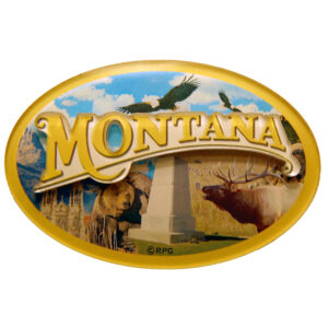 MONTANA 3-D ACRYLIC MAGNET