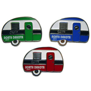 NORTH DAKOTA CAMPER MAGNET