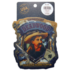 DEADWOOD WILD BILL STICKER