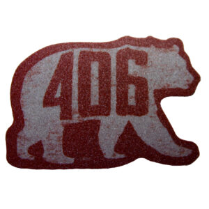 MONTANA AREA CODE STICKER