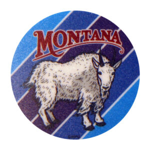 MONTANA MINI MOUNTAIN GOAT STICKER