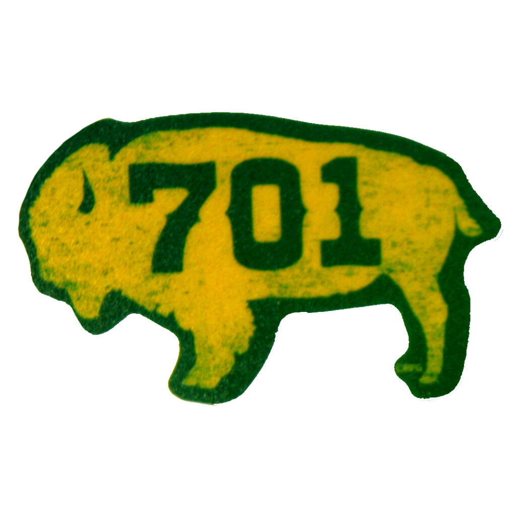 NORTH DAKOTA AREA CODE STICKER