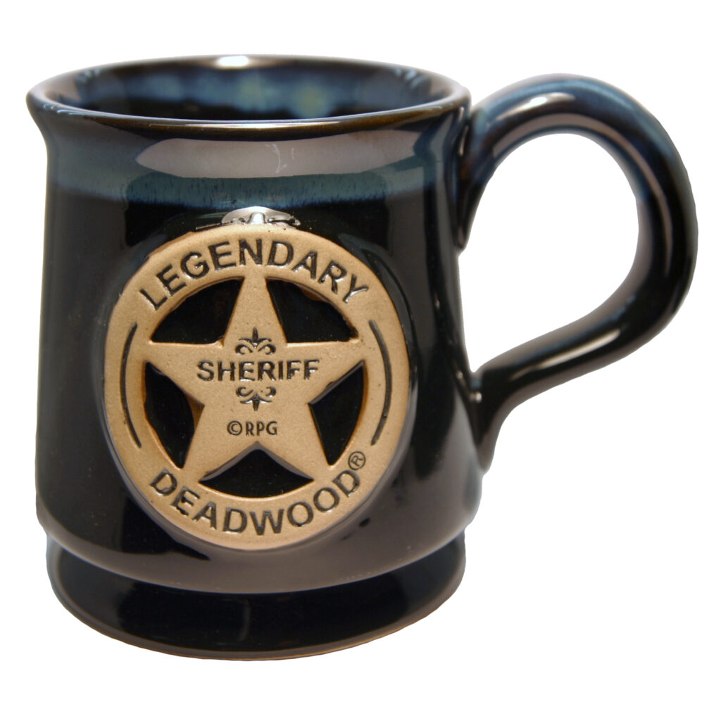 DEADWOOD SHERIFF BADGE MUG