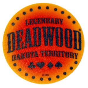 DEADWOOD MINI CIRCLE STICKER
