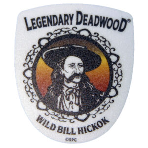 DEADWOOD MINI WILD BILL STICKER