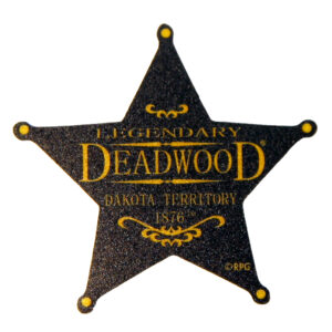 DEADWOOD MINI STAR STICKER