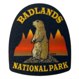 BADLANDS MINI PRAIRIE DOG STICKER