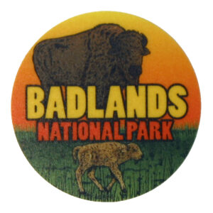 BADLANDS MINI CIRCLE STICKER