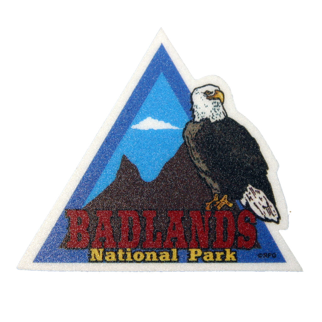 BADLANDS MINI EAGLE STICKER