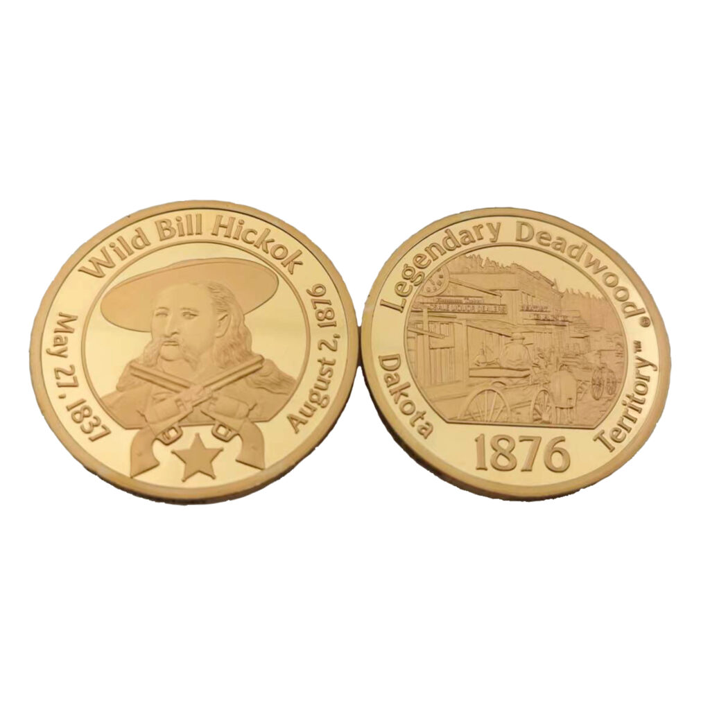 DEADWOOD WILD BILL HICKOK COIN