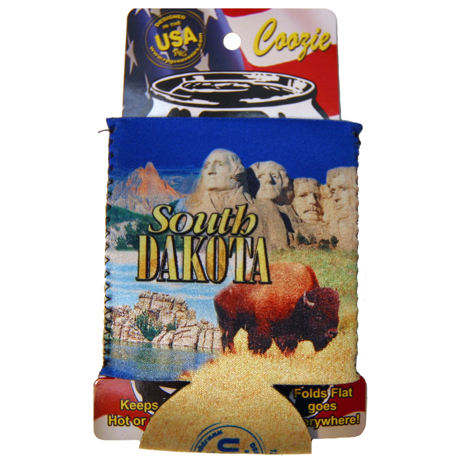 SOUTH DAKOTA 4-VIEW CAN COOZIE
