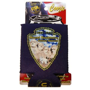 MOUNT RUSHMORE ARROWHEAD CAN COOZIE