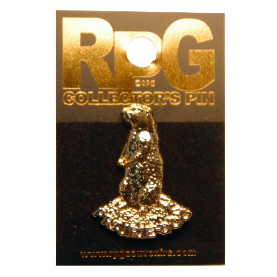 GOLD PRAIRIE DOG TAC