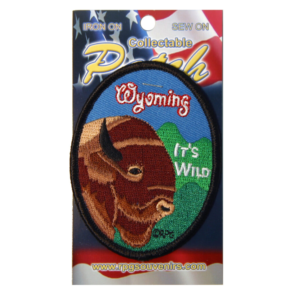 WYOMING BUFFALO PATCH
