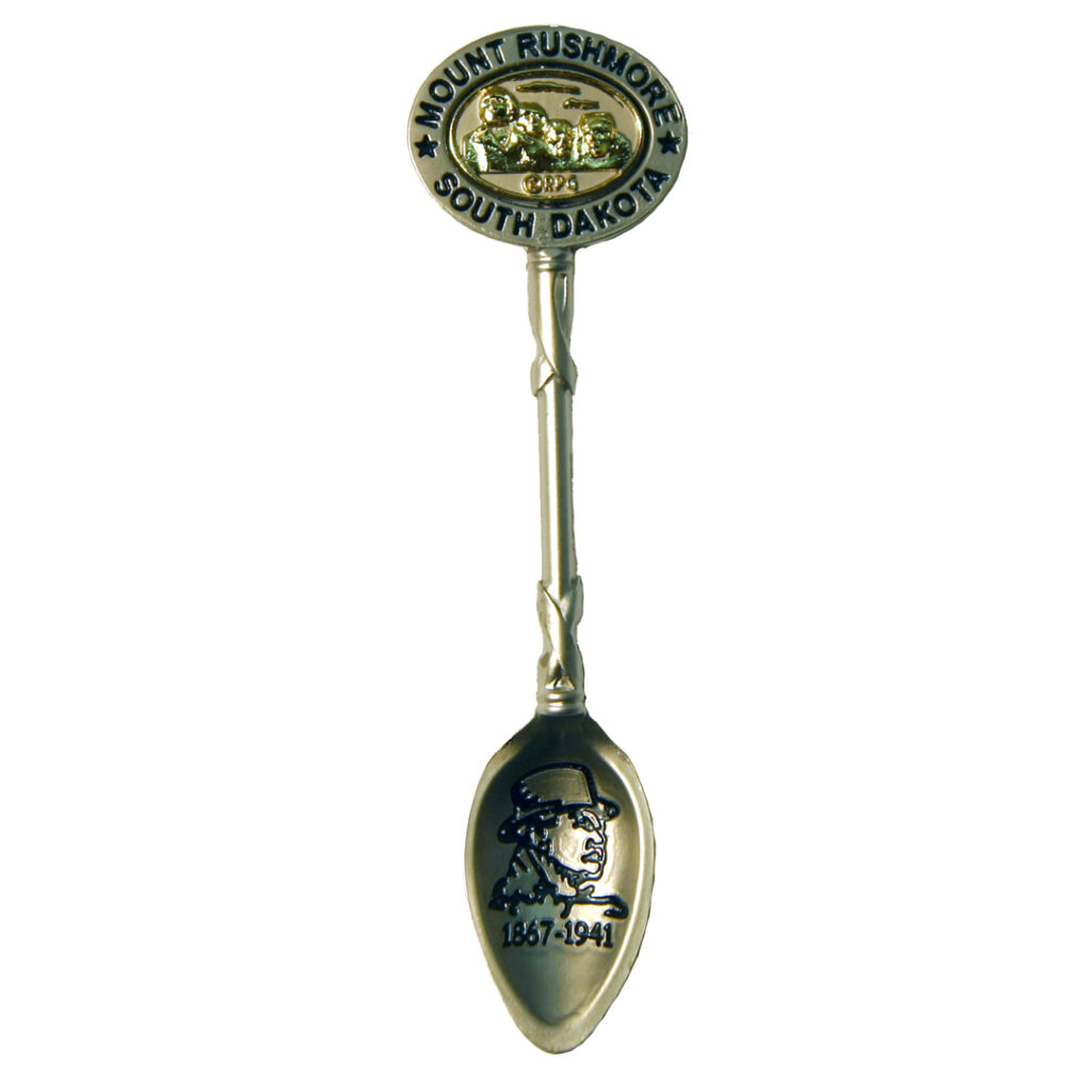 MOUNT RUSHMORE FACES SPINNER SPOON