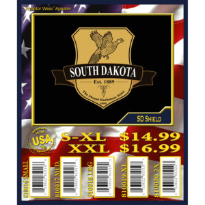 SOUTH DAKOTA SHIELD T-SHIRT