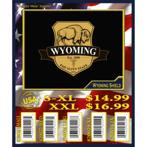 WYOMING SHIELD T-SHIRT