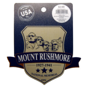 Mount Rushmore Shield Sticker