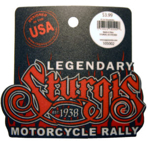 STURGIS DATED  STICKER