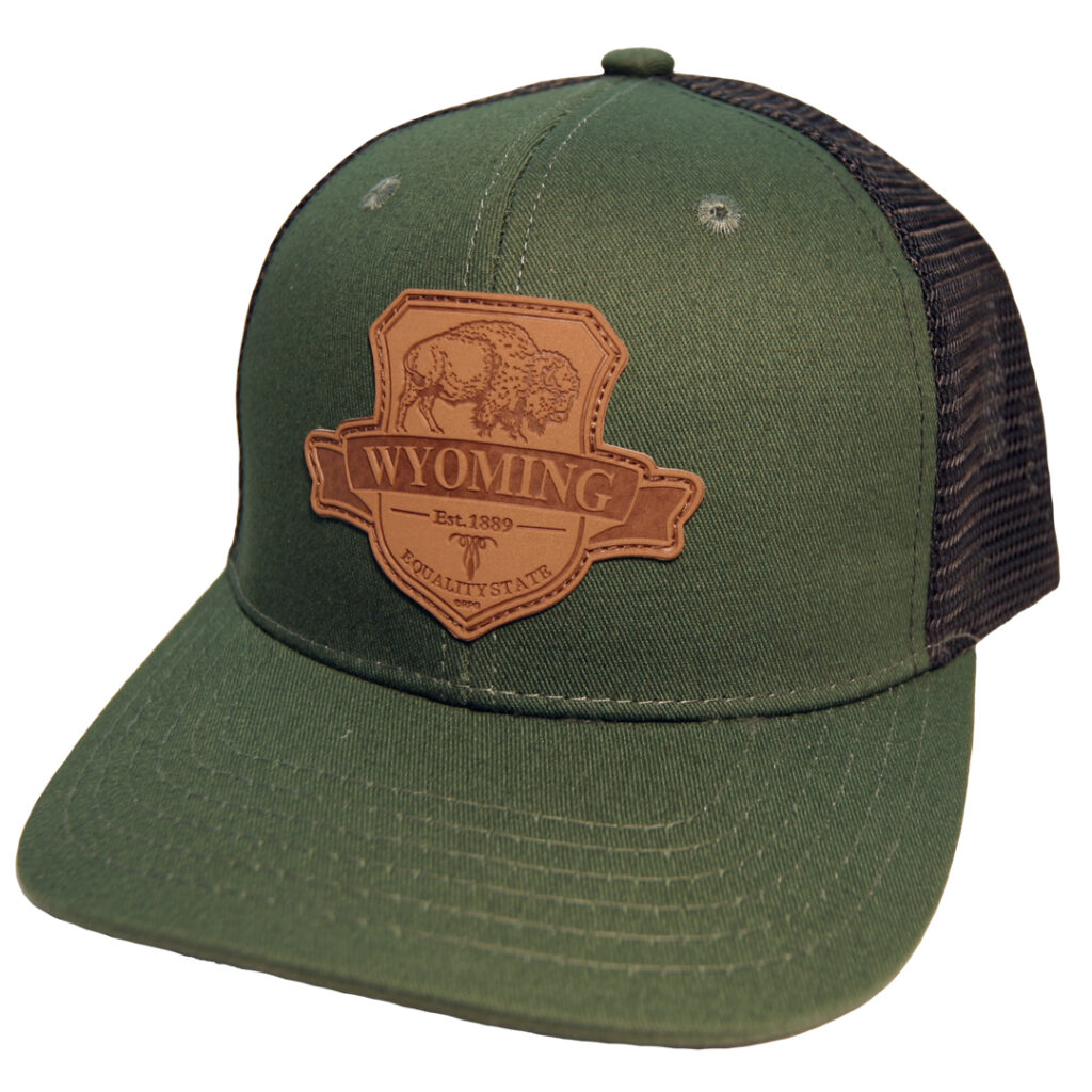 Wyoming Shield Patch Hat