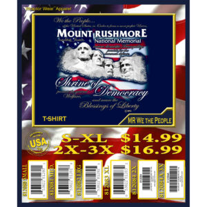 MOUNT RUSHMORE WE THE PEOPLE T-SHIRT