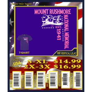 MOUNT RUSHMORE VERTICAL T-SHIRT