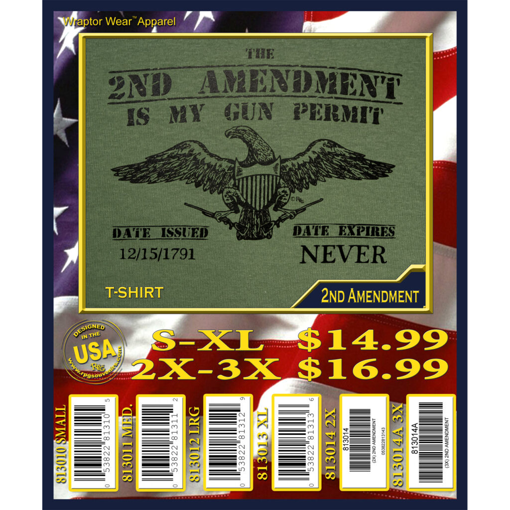 2ND AMENDMENT T-SHIRT