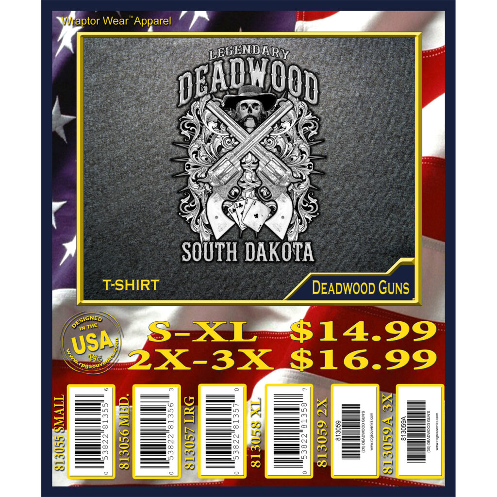 DEADWOOD GUN'S T-SHIRT