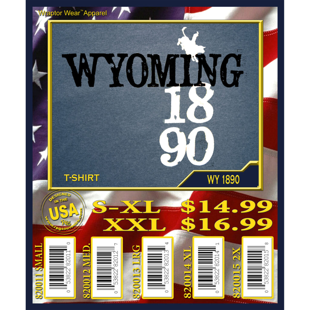 WYOMING 1890 T-SHIRT